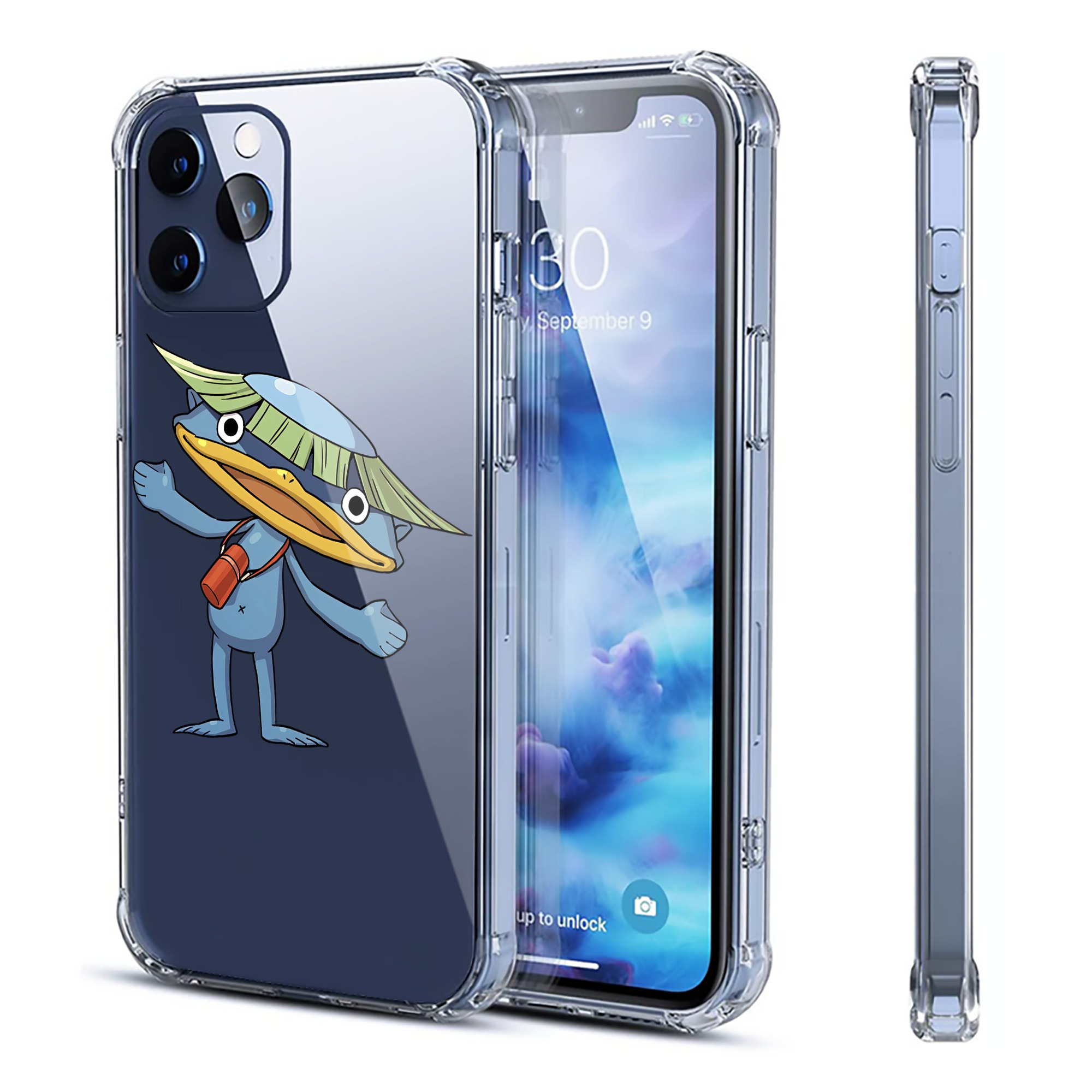 （画像用） 妖怪ウォッチ Yo-kai Watch 【iPhone 12シリーズ対応】透明スマホケース（クリアソフトケース）